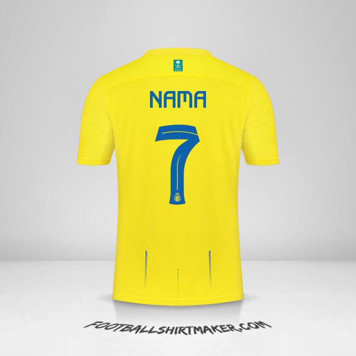 Jersey Al Nassr 2023/2024 -  nama - 7