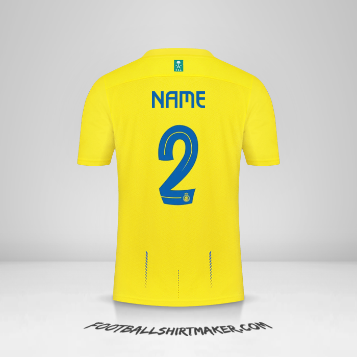 Jersey Al Nassr 2023/2024 -  name - 2