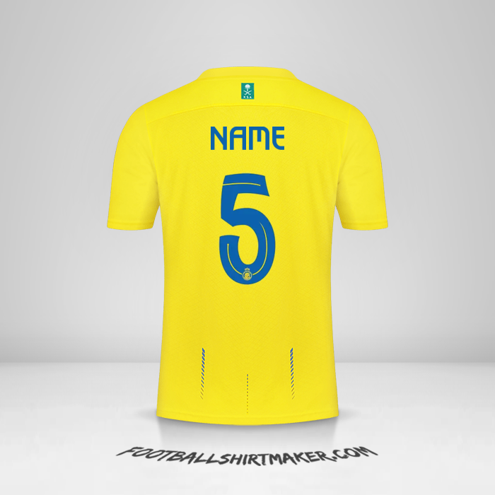 Jersey Al Nassr 2023/2024 -  name - 5