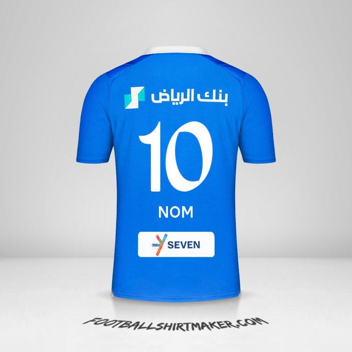 Maillot Al Hilal 2023/2024 -  nom - 10