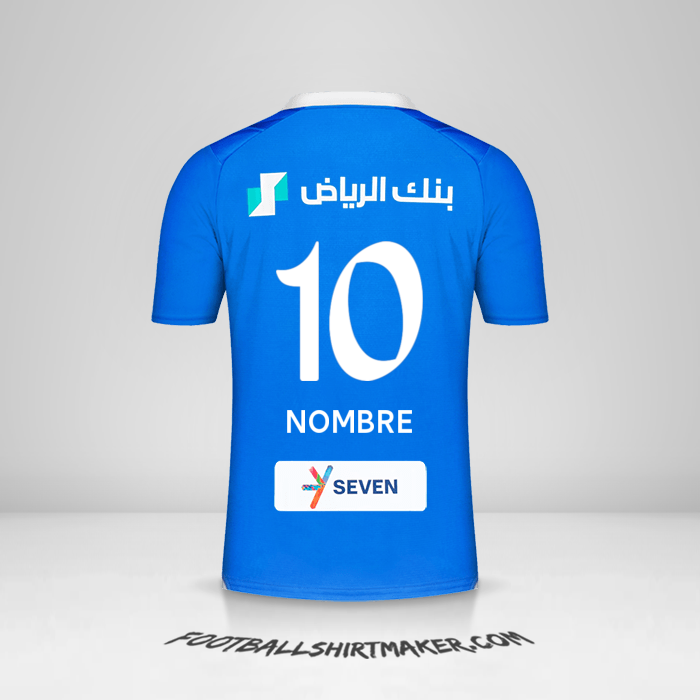 Jersey Al Hilal 2023/2024 -  nombre - 10