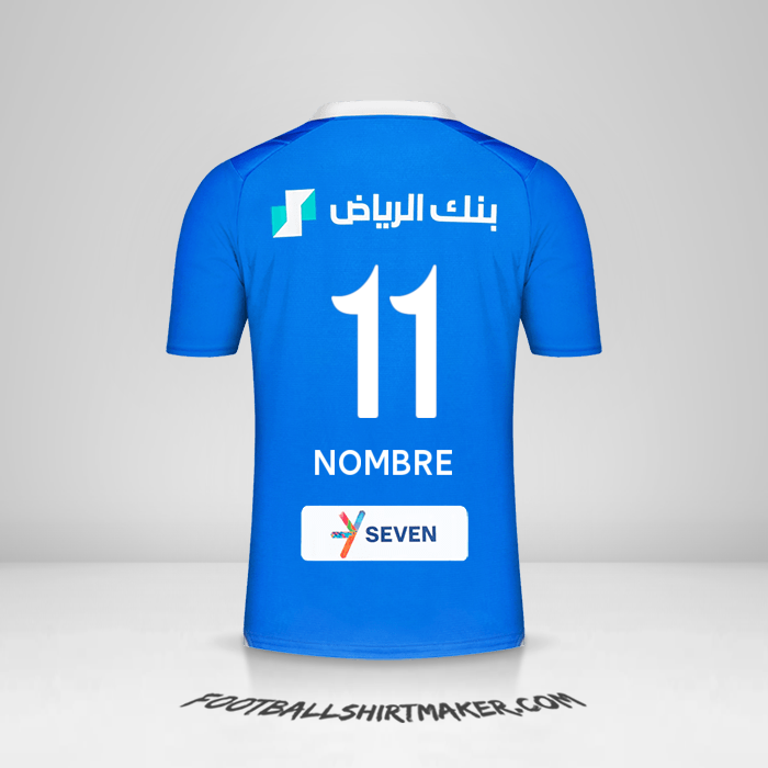 Jersey Al Hilal 2023/2024 -  nombre - 11