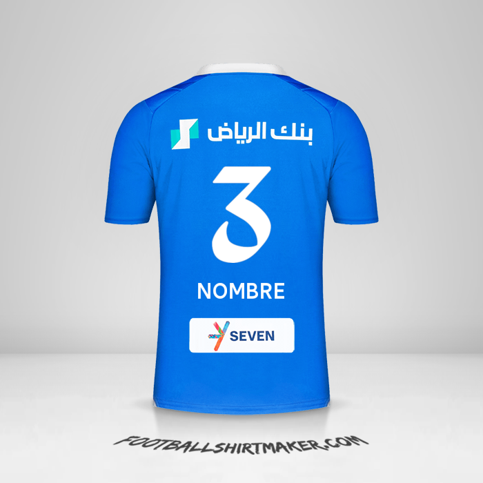 Camiseta Al Hilal 2023/2024 -  nombre - 3