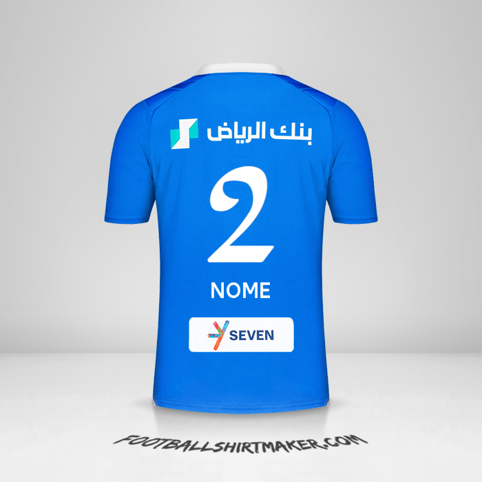 Maglia Al Hilal 2023/2024 -  nome - 2