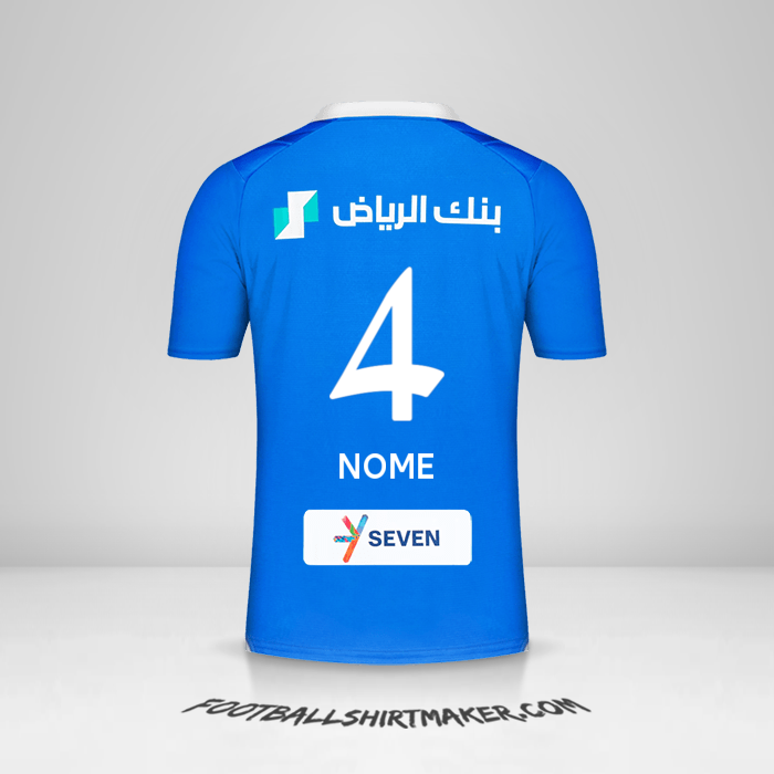 Camisa Al Hilal 2023/2024 -  nome - 4