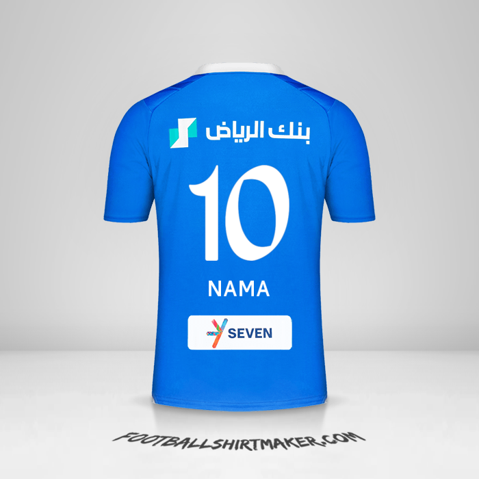 Jersey Al Hilal 2023/2024 -  nama - 10