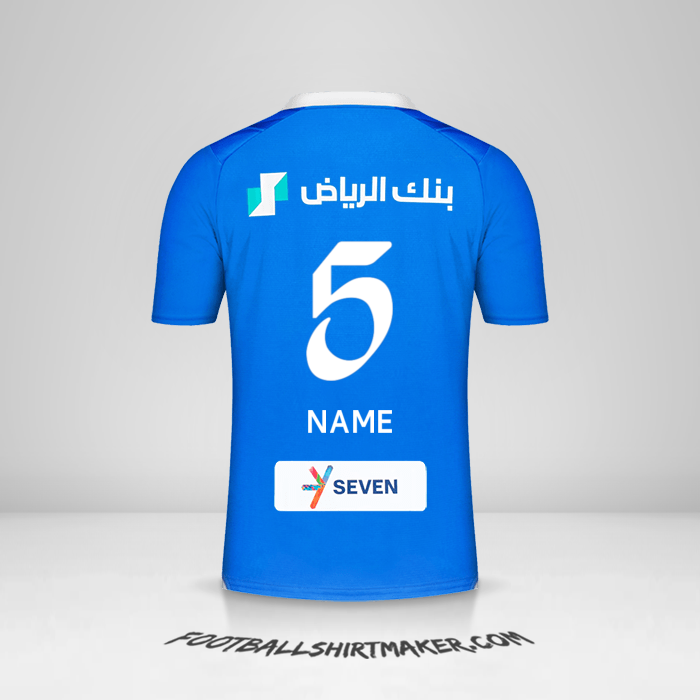 Jersey Al Hilal 2023/2024 -  name - 5