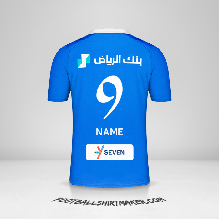 Trikot Al Hilal 2023/2024 -  name - 9