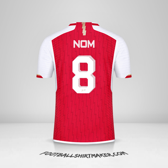 Maillot Arsenal Cup 2023/2024 -  nom - 8