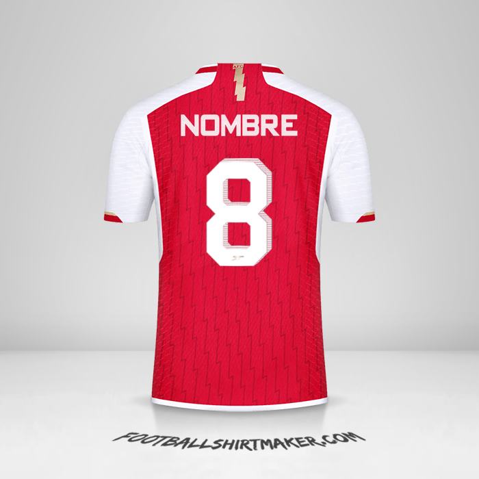 Camiseta Arsenal Cup 2023/2024 -  nombre - 8
