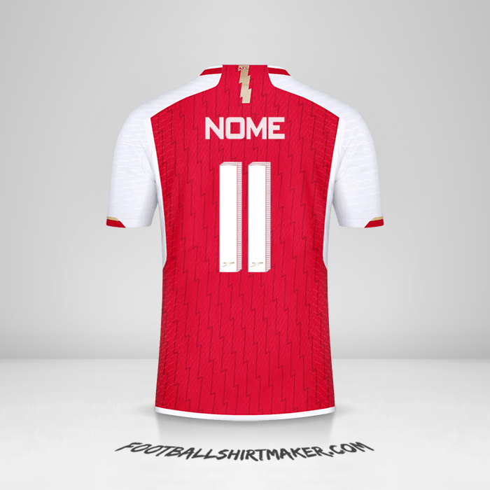 Camisa Arsenal Cup 2023/2024 -  nome - 11