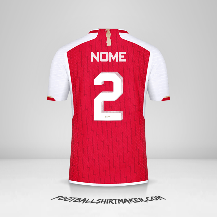 Maglia Arsenal Cup 2023/2024 -  nome - 2