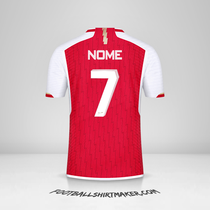 Camisa Arsenal Cup 2023/2024 -  nome - 7