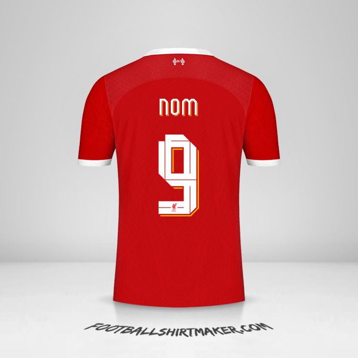 Maillot Liverpool FC Cup 2023/2024 -  nom - 9