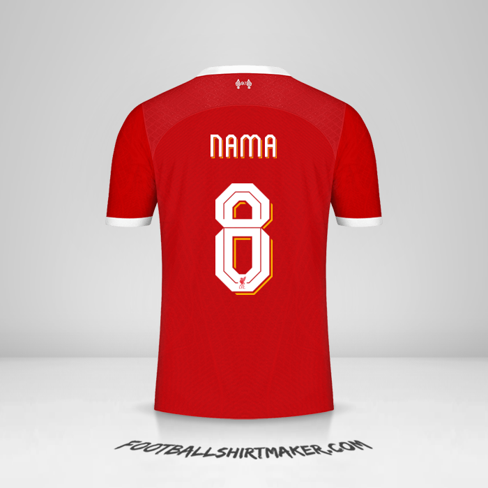 Jersey Liverpool FC Cup 2023/2024 -  nama - 8