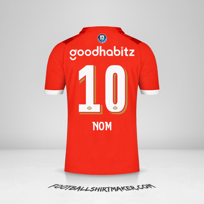 Maillot PSV 2023/2024 -  nom - 10