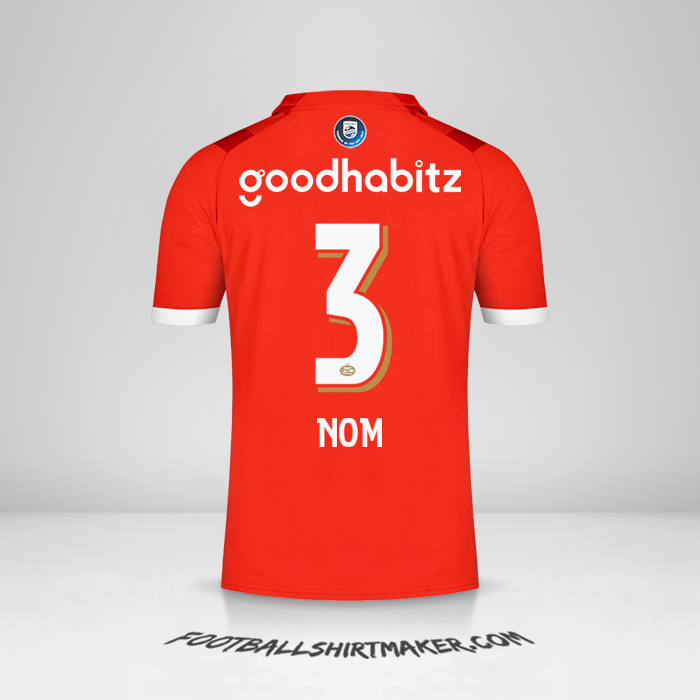 Maillot PSV 2023/2024 -  nom - 3