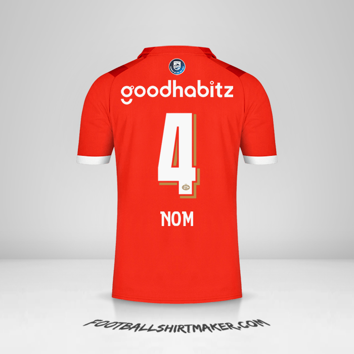 Maillot PSV 2023/2024 -  nom - 4