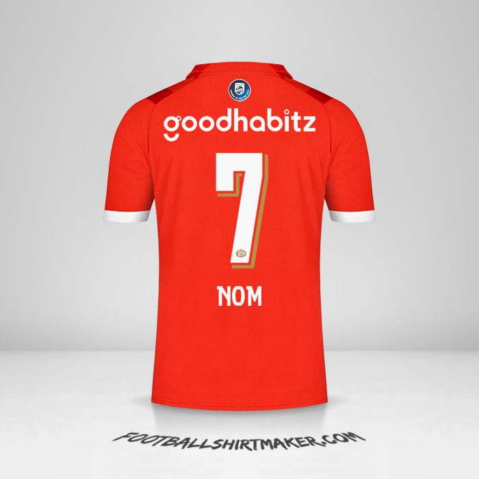 Maillot PSV 2023/2024 -  nom - 7