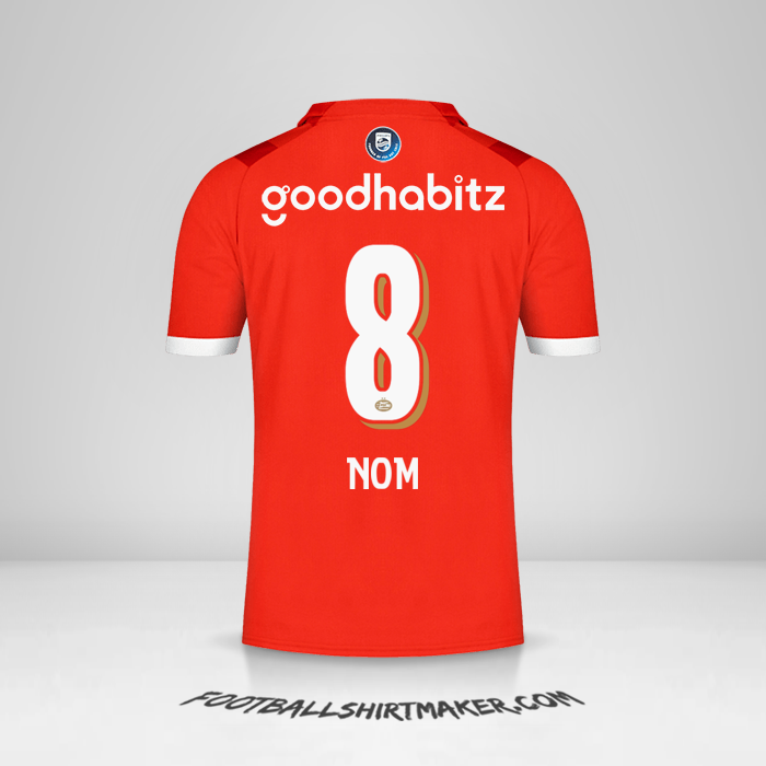 Maillot PSV 2023/2024 -  nom - 8