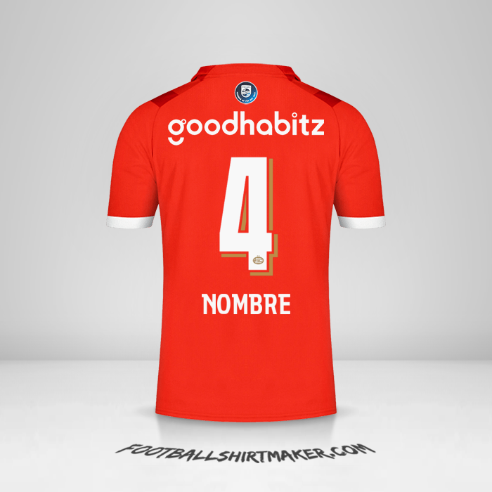 Jersey PSV 2023/2024 -  nombre - 4