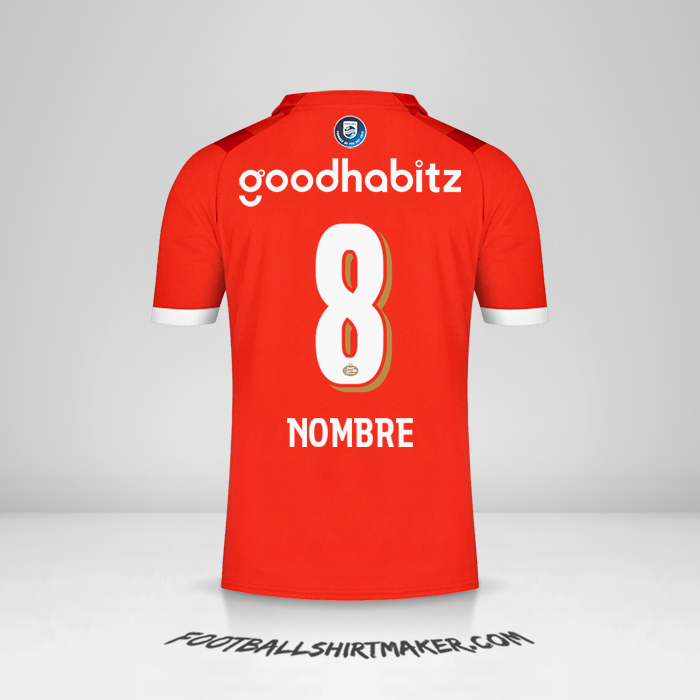 Jersey PSV 2023/2024 -  nombre - 8