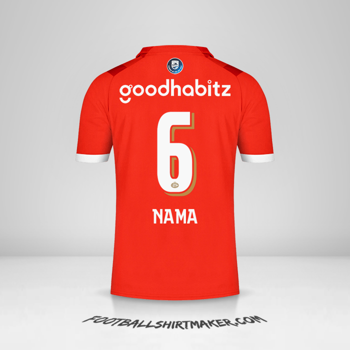 Jersey PSV 2023/2024 -  nama - 6