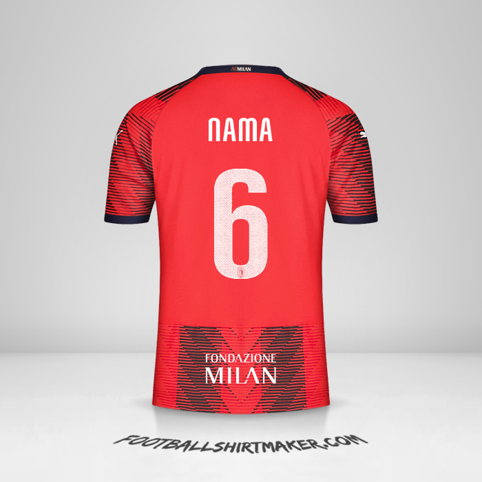 Jersey AC Milan Cup 2023/2024 -  nama - 6