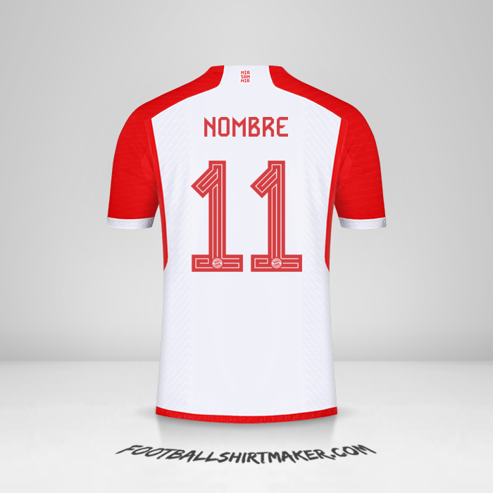 Jersey FC Bayern Munchen Cup 2023/2024 -  nombre - 11