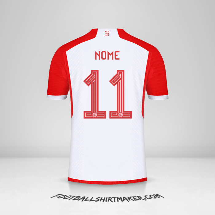 Maglia FC Bayern Munchen Cup 2023/2024 -  nome - 11
