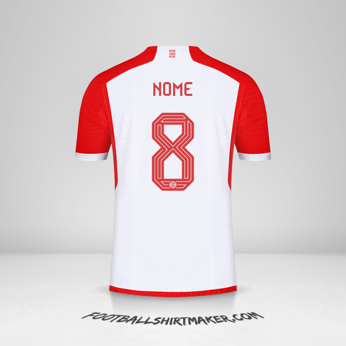 Camisa FC Bayern Munchen Cup 2023/2024 -  nome - 8