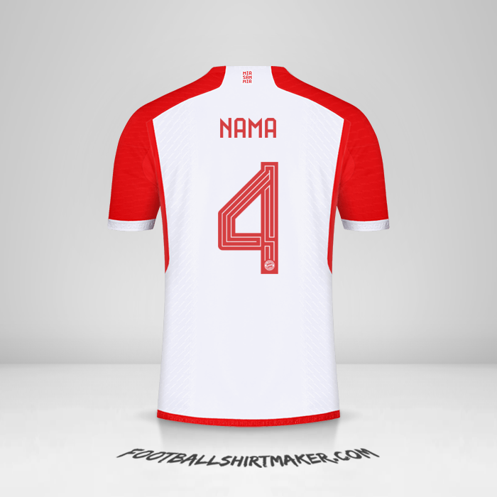 Jersey FC Bayern Munchen Cup 2023/2024 -  nama - 4