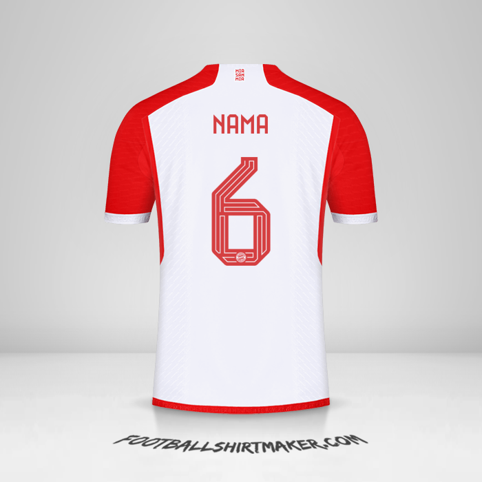 Jersey FC Bayern Munchen Cup 2023/2024 -  nama - 6