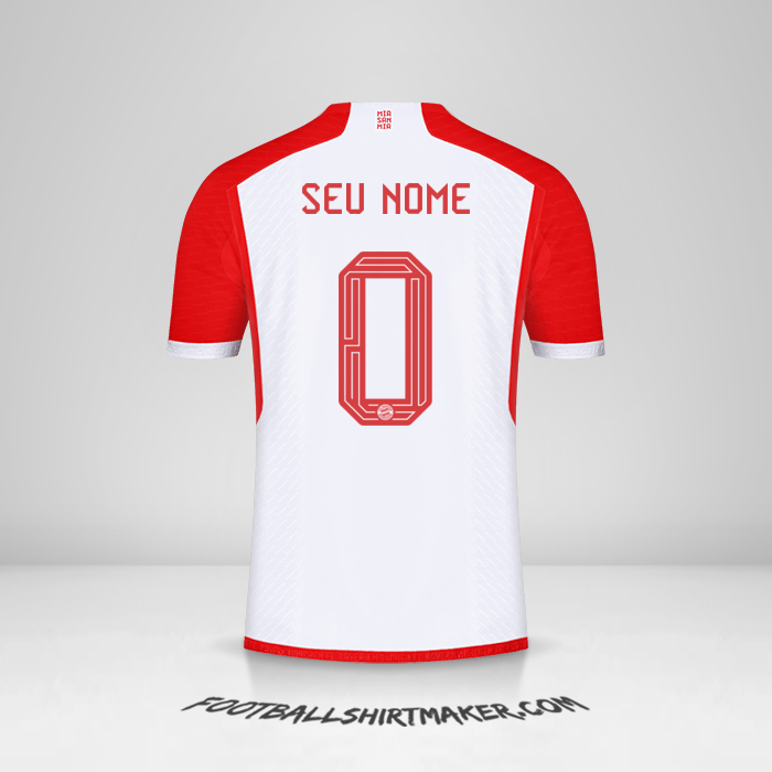 Camisa FC Bayern Munchen Cup 2023/2024 -  seu nome - 0