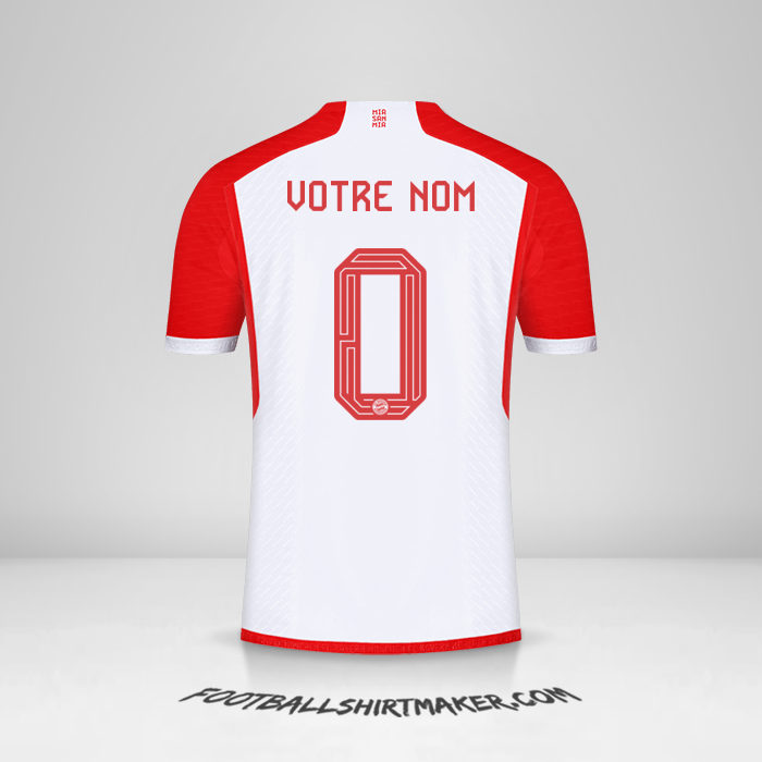 Maillot FC Bayern Munchen Cup 2023/2024 -  votre nom - 0