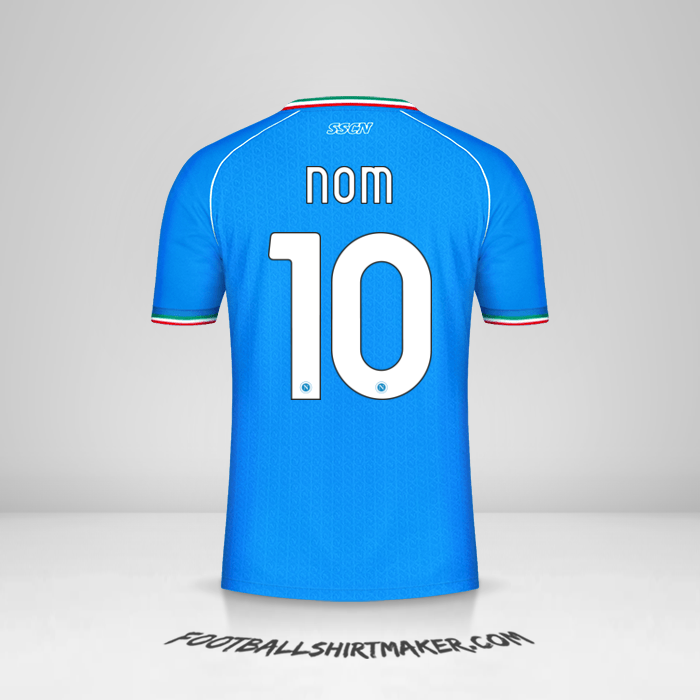 Maillot SSC Napoli Cup 2023/2024 -  nom - 10