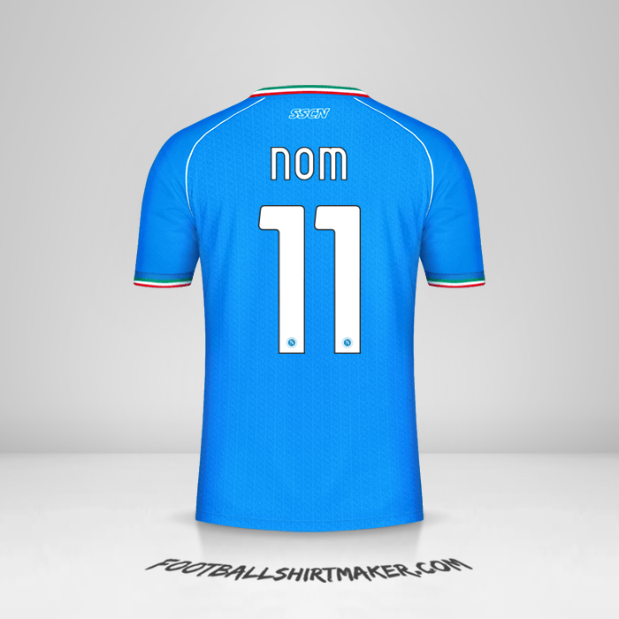 Maillot SSC Napoli Cup 2023/2024 -  nom - 11