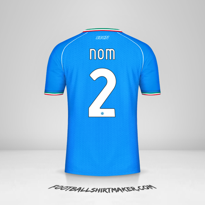 Maillot SSC Napoli Cup 2023/2024 -  nom - 2