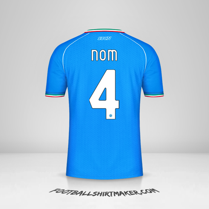 Maillot SSC Napoli Cup 2023/2024 -  nom - 4