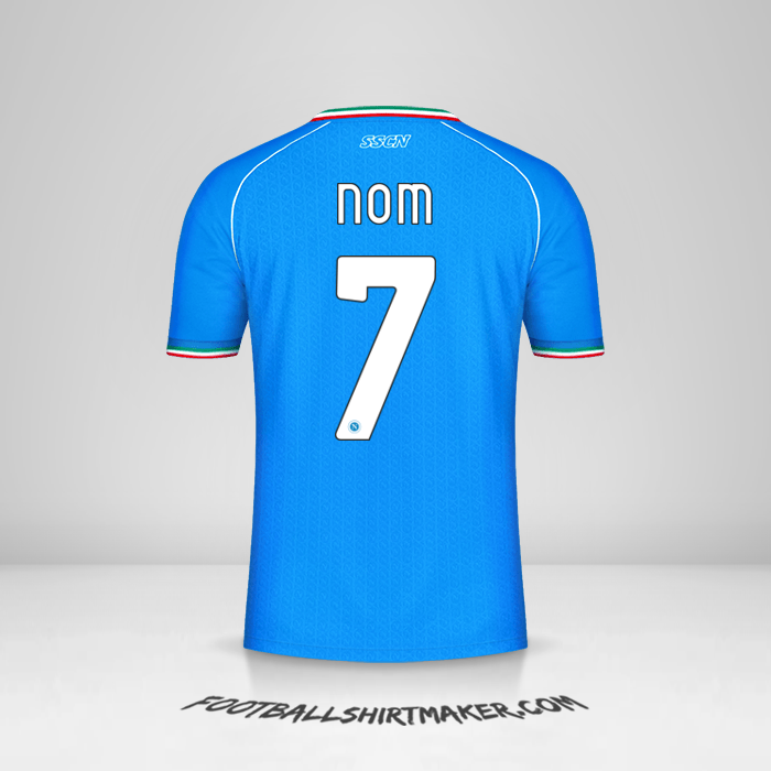 Maillot SSC Napoli Cup 2023/2024 -  nom - 7