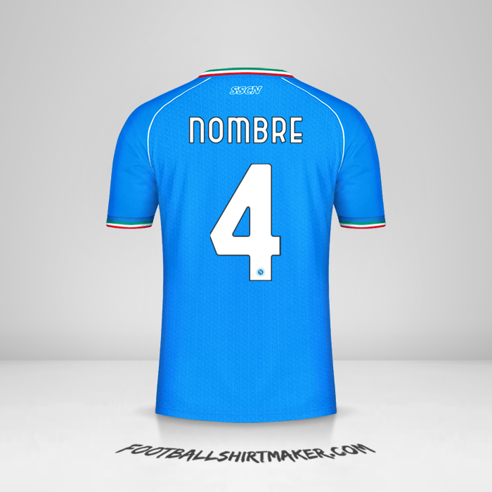 Jersey SSC Napoli Cup 2023/2024 -  nombre - 4