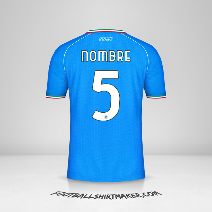 Jersey SSC Napoli Cup 2023/2024 -  nombre - 5