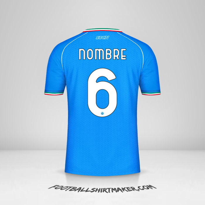 Camiseta SSC Napoli Cup 2023/2024 -  nombre - 6