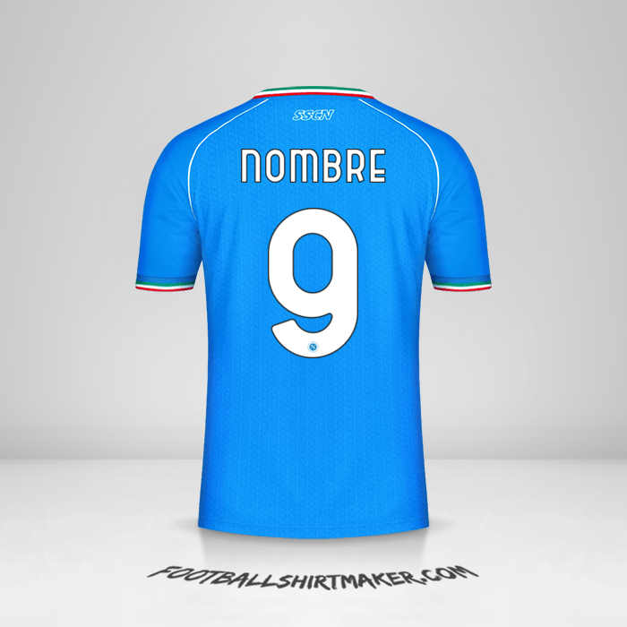 Jersey SSC Napoli Cup 2023/2024 -  nombre - 9