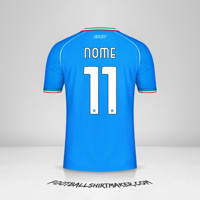 Camisa SSC Napoli Cup 2023/2024 -  nome - 11