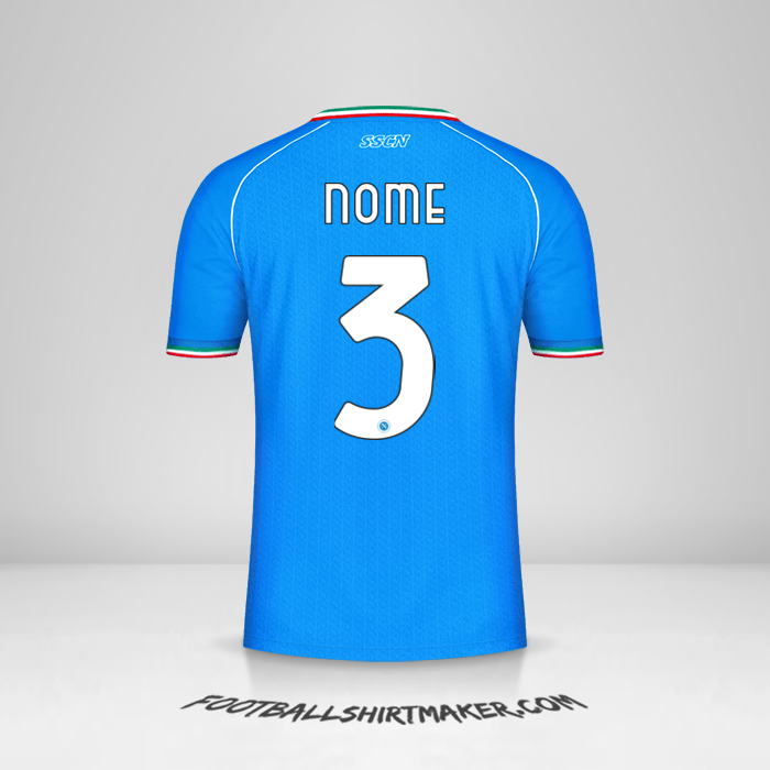 Maglia SSC Napoli Cup 2023/2024 -  nome - 3