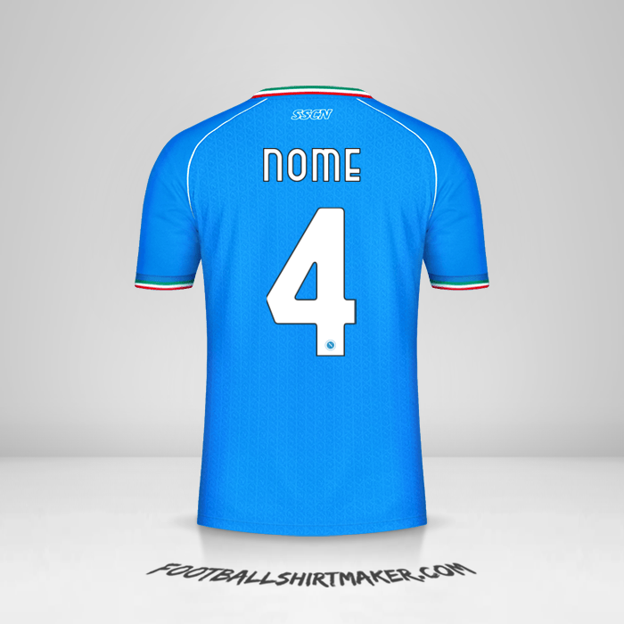 Maglia SSC Napoli Cup 2023/2024 -  nome - 4
