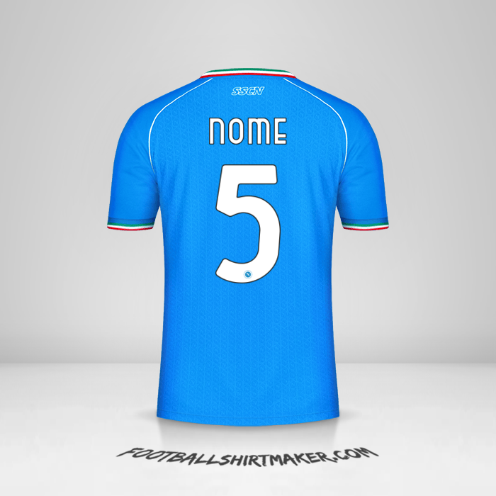 Maglia SSC Napoli Cup 2023/2024 -  nome - 5