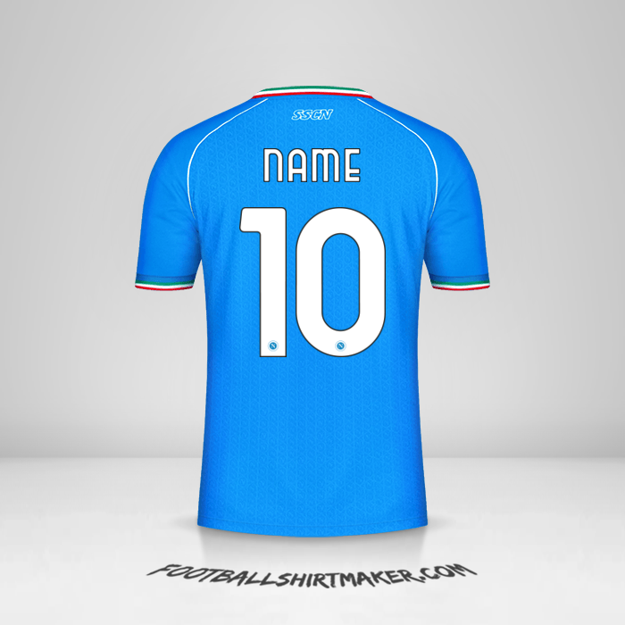 Shirt SSC Napoli Cup 2023/2024 -  name - 10