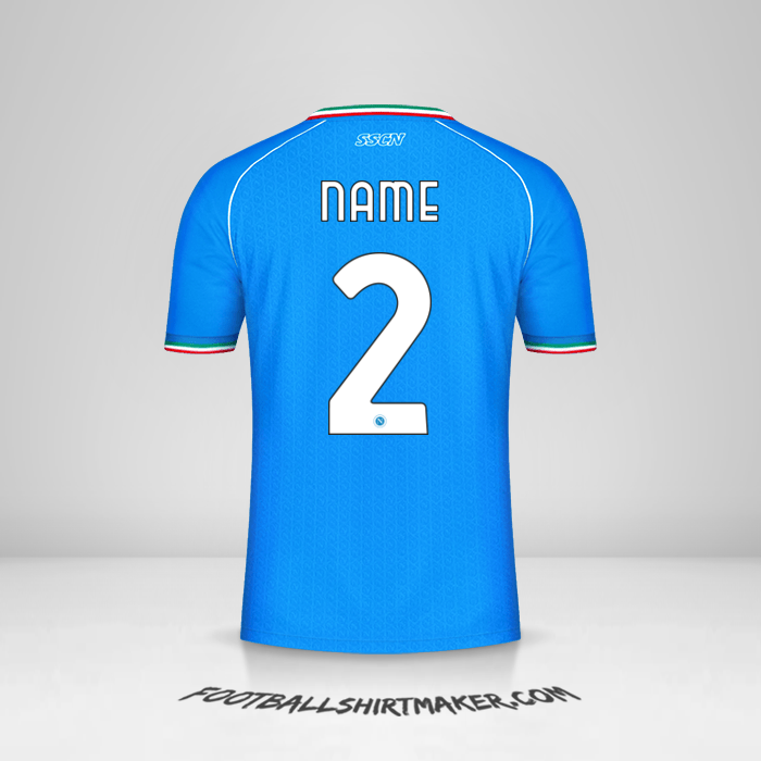 Trikot SSC Napoli Cup 2023/2024 -  name - 2